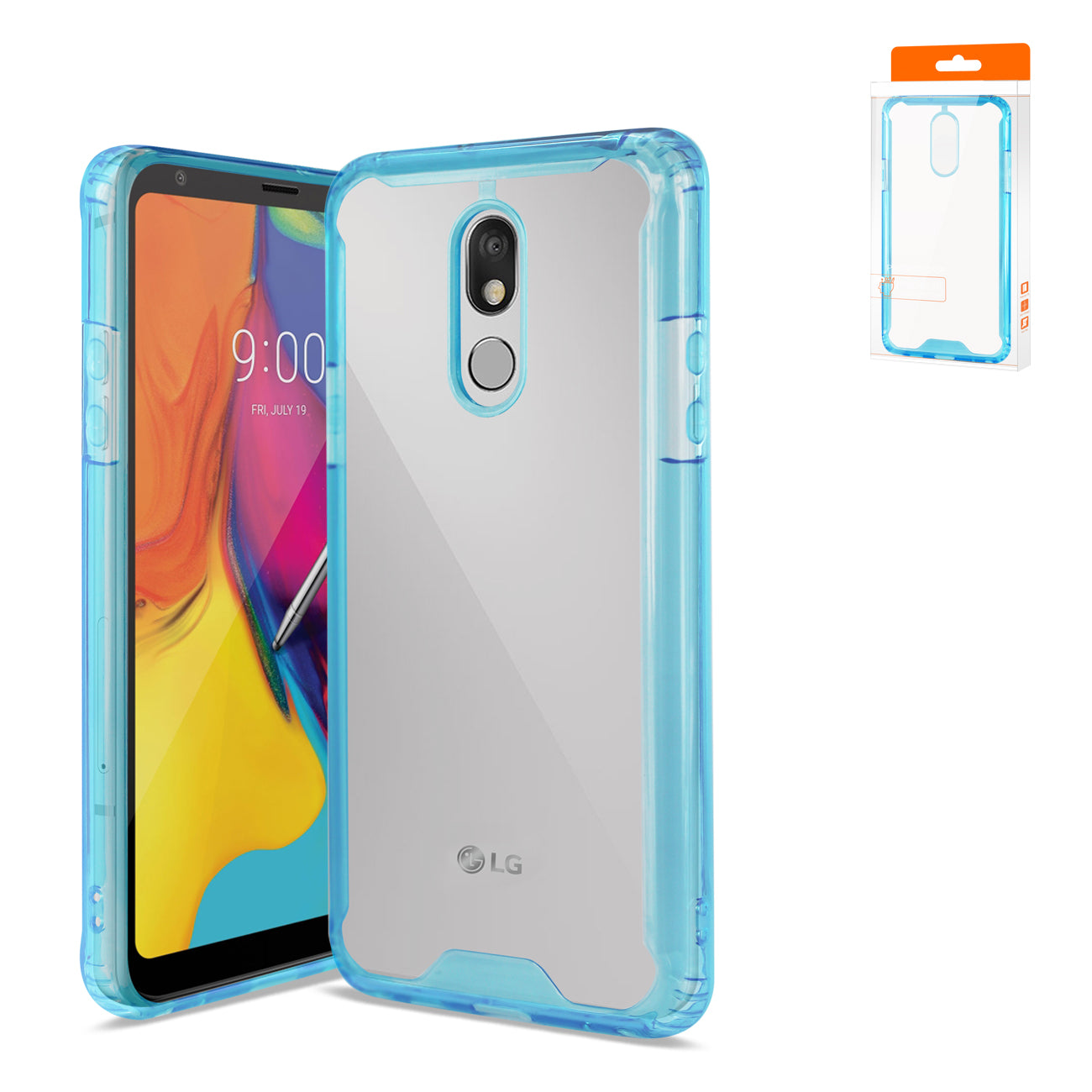 Case TPU High Quality LG Stylo 5 Blue Color