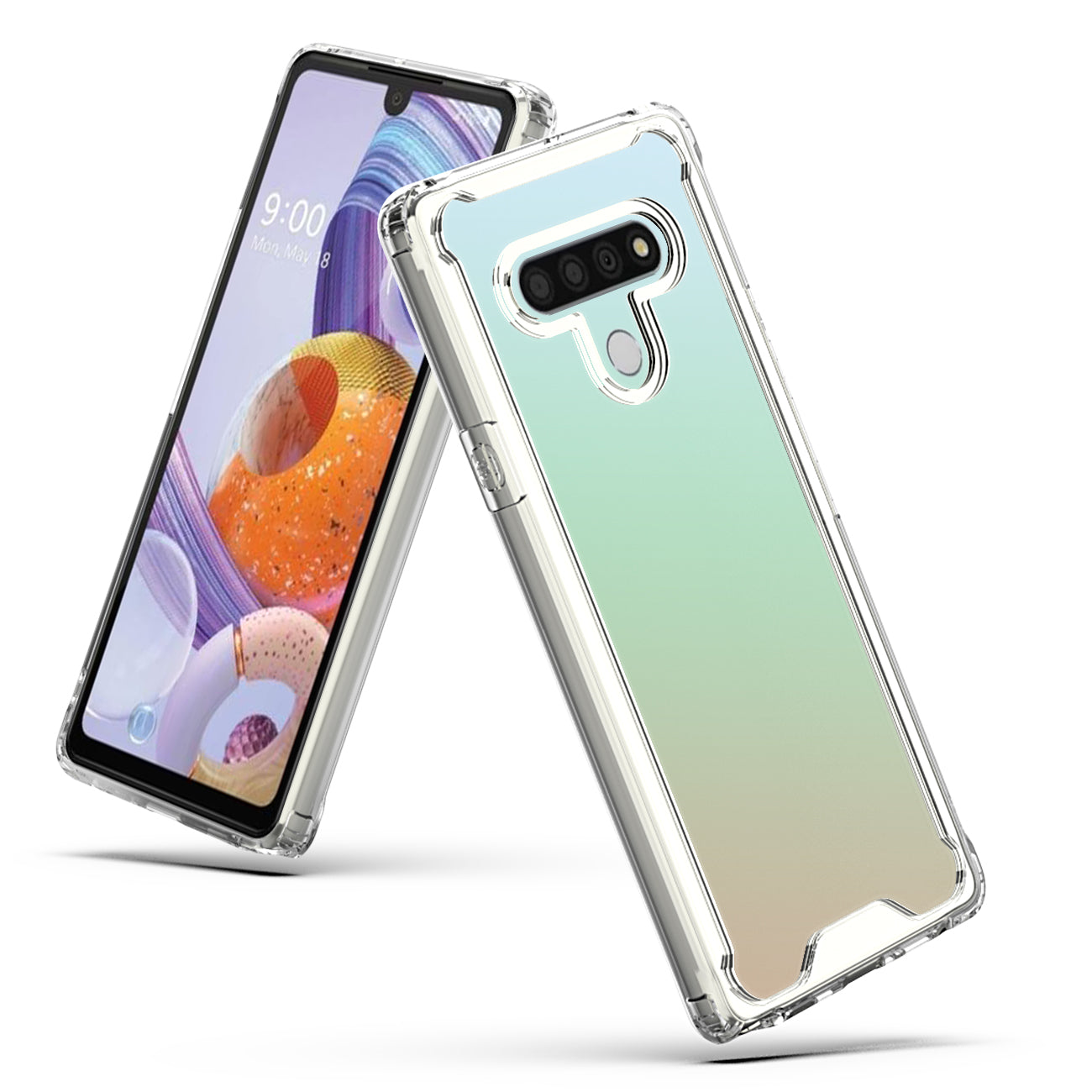 Case Bumper TPU And PC High Quality LG Stylo 6 Clear