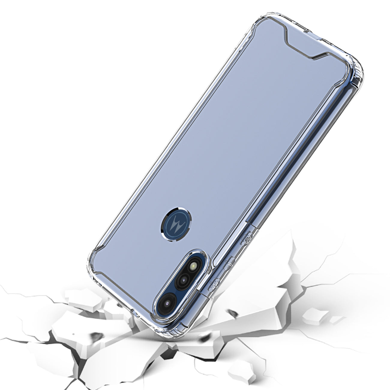 Case TPU High Quality Motorola E7 Clear