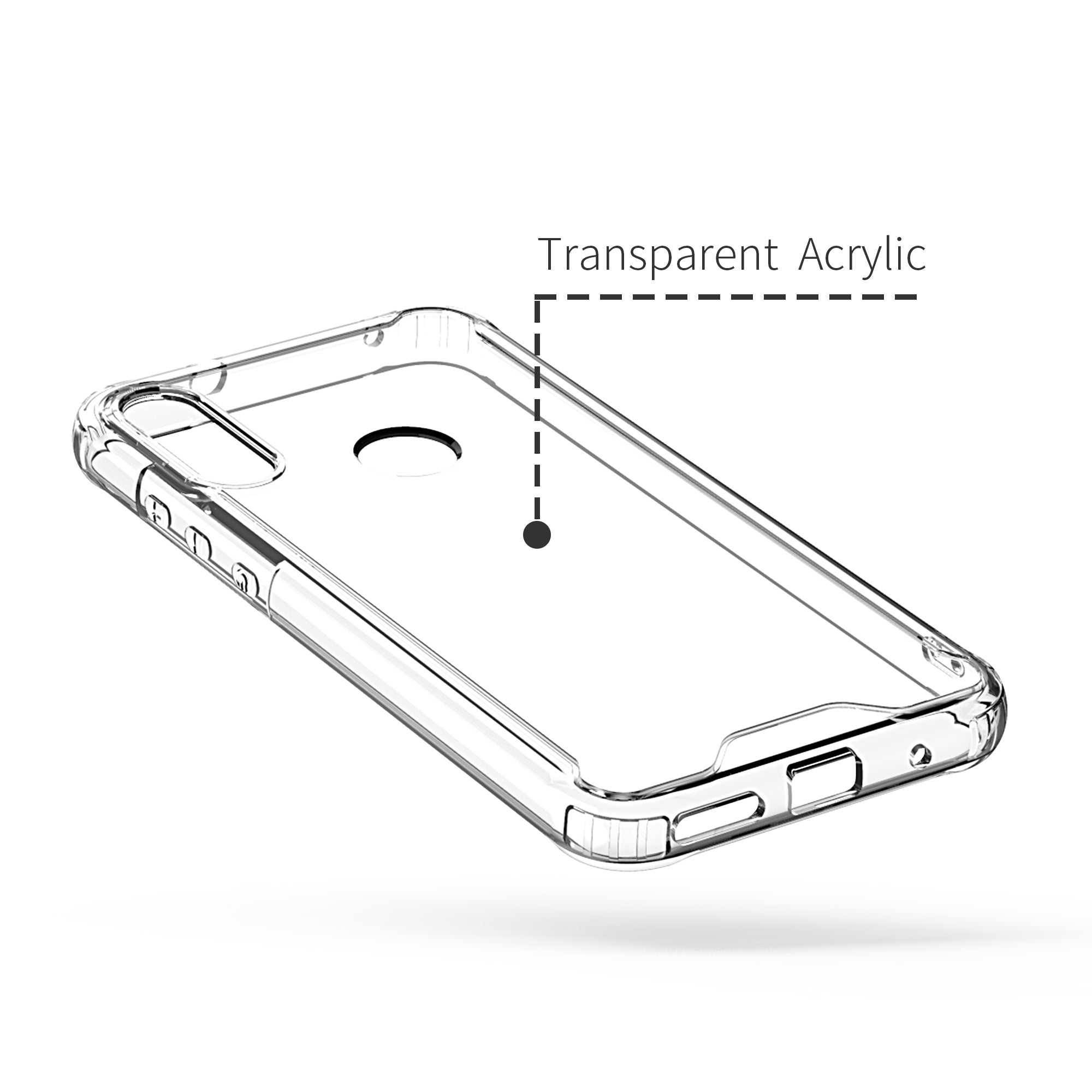 Case TPU High Quality Motorola E7 Clear