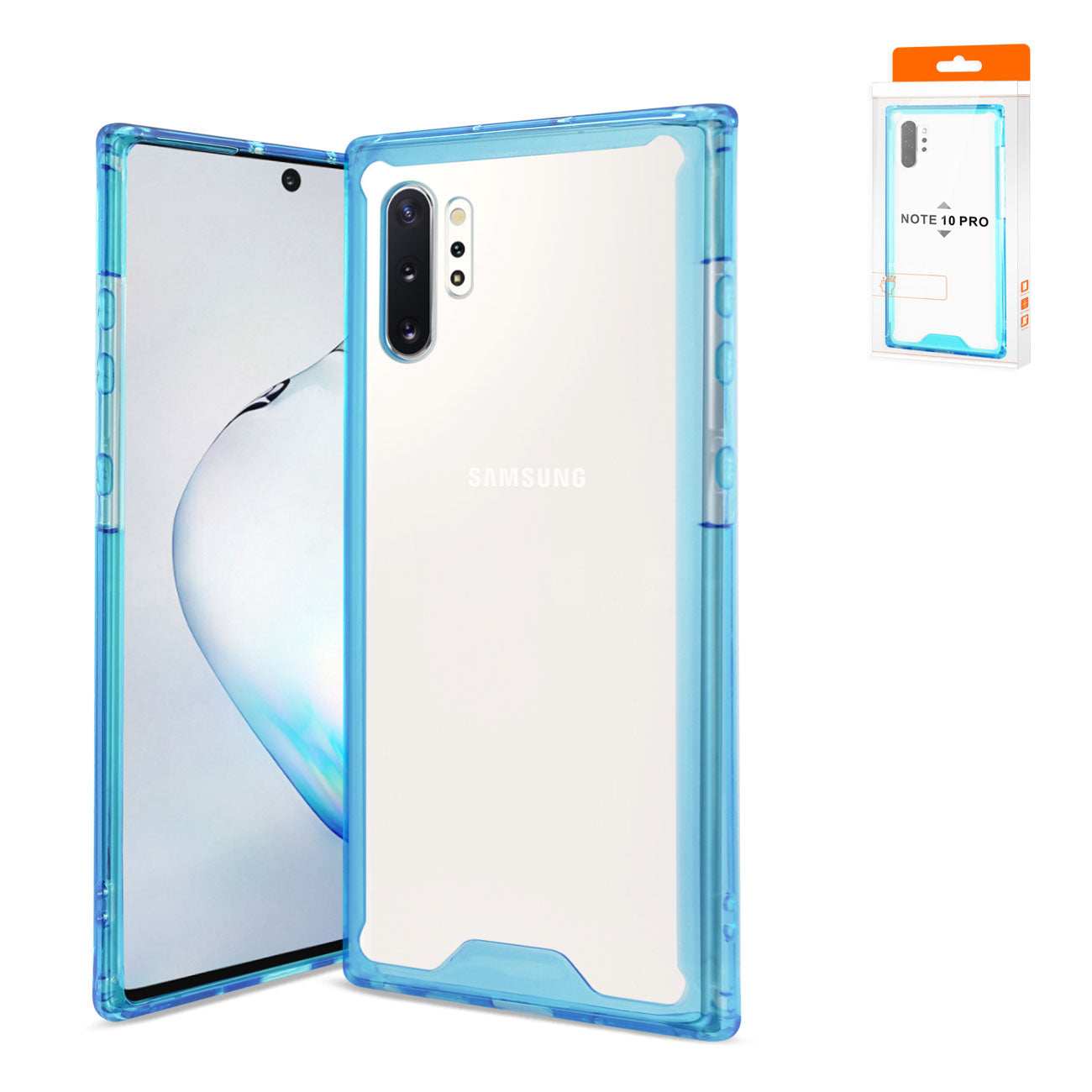 Case TPU High Quality Samsung Galaxy 10 Plus Blue Color