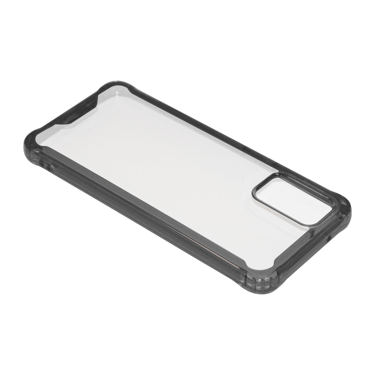 Reiko Samsung S20 Plus High quality Tpu Bumper and Clarity PC Case In Black