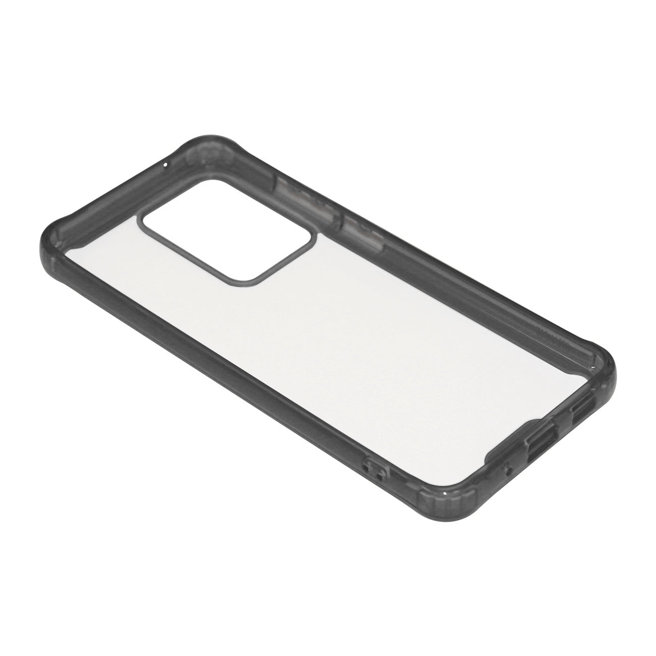 Reiko Samsung S20 ULTRA High quality Tpu Bumper and Clarity PC Case In Black