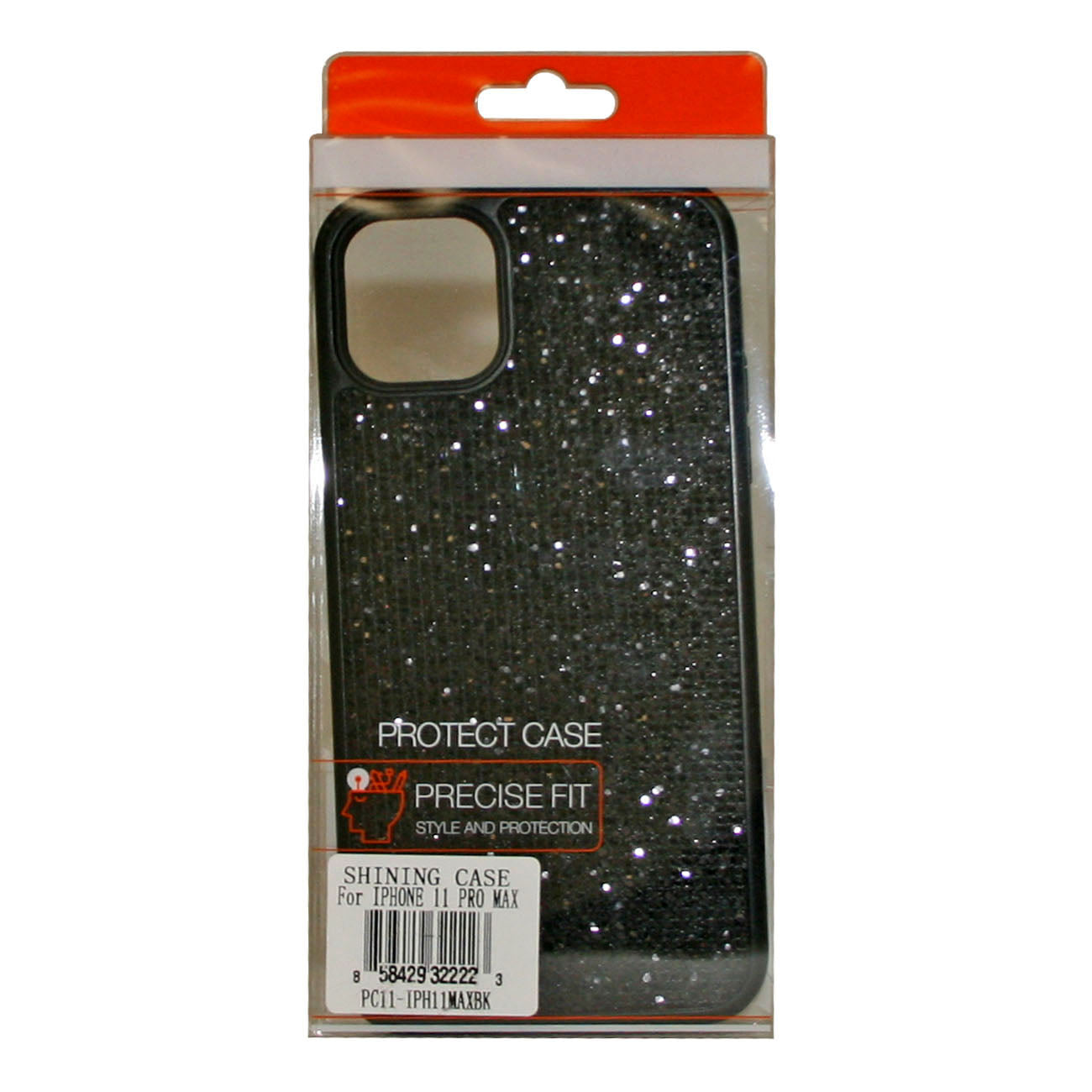Case Diamond Rhinestone Apple iPhone 11 Pro Black Color