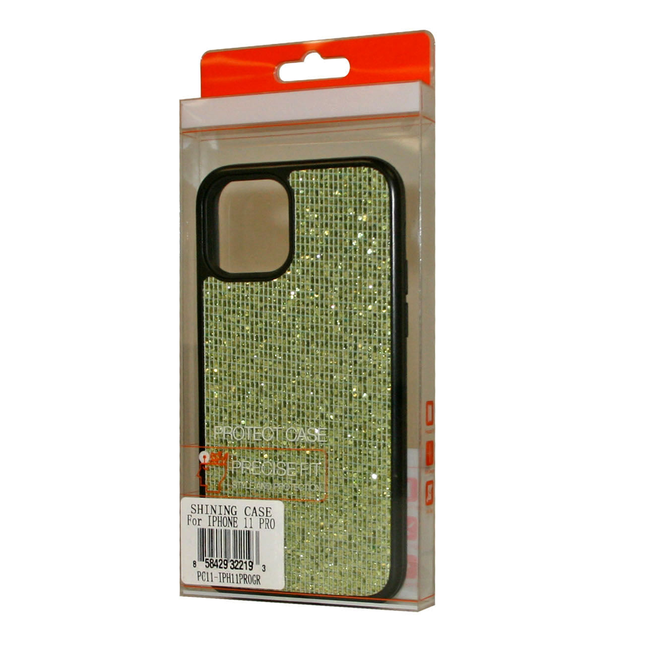 Case Diamond Rhinestone Apple iPhone 11 Pro Green Color