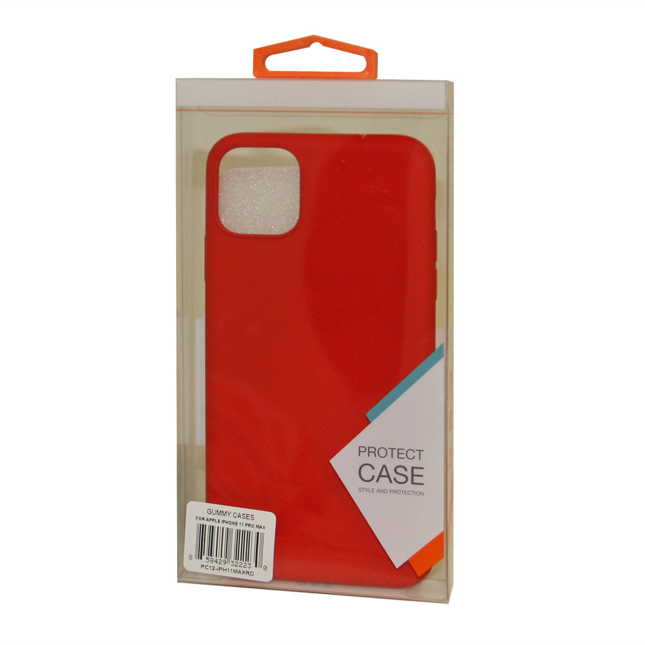 Apple iPhone 11 Pro Max Gummy Cases In Red