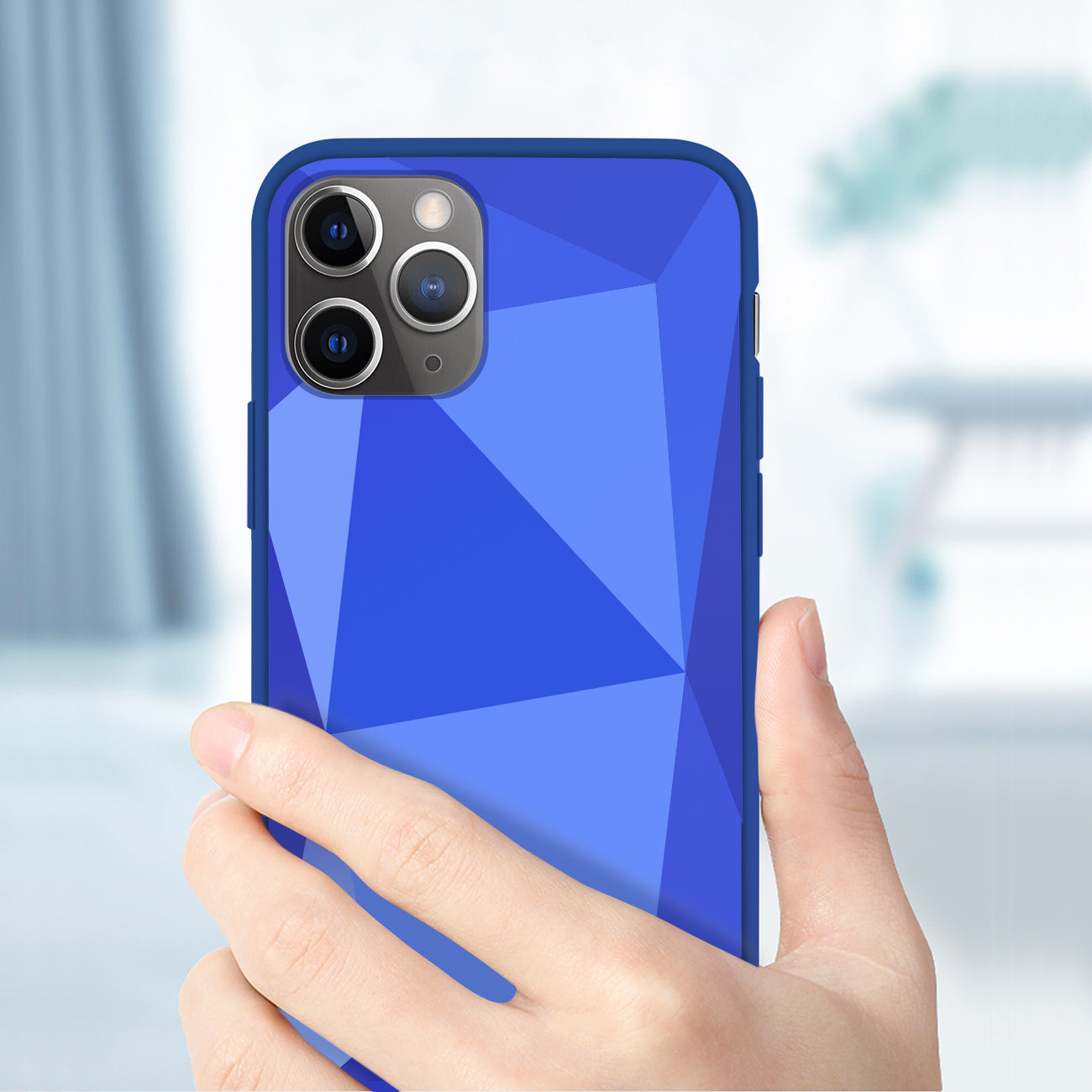 Cases Apple Diamond Apple iPhone 11 Pro Max Blue Color