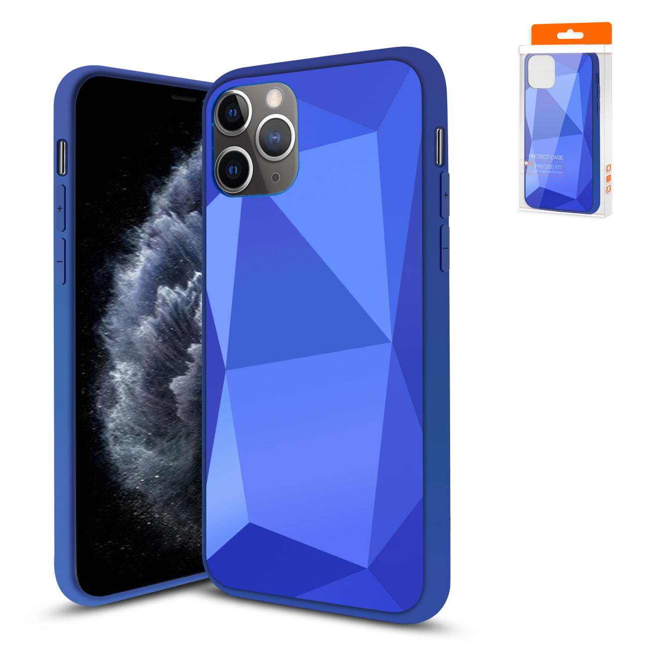 Cases Apple Diamond Apple iPhone 11 Pro Blue Color