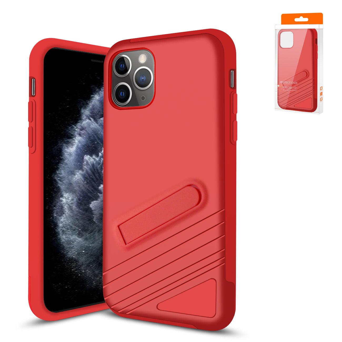 Cases Armor Apple iPhone 11 Pro Max Red Color