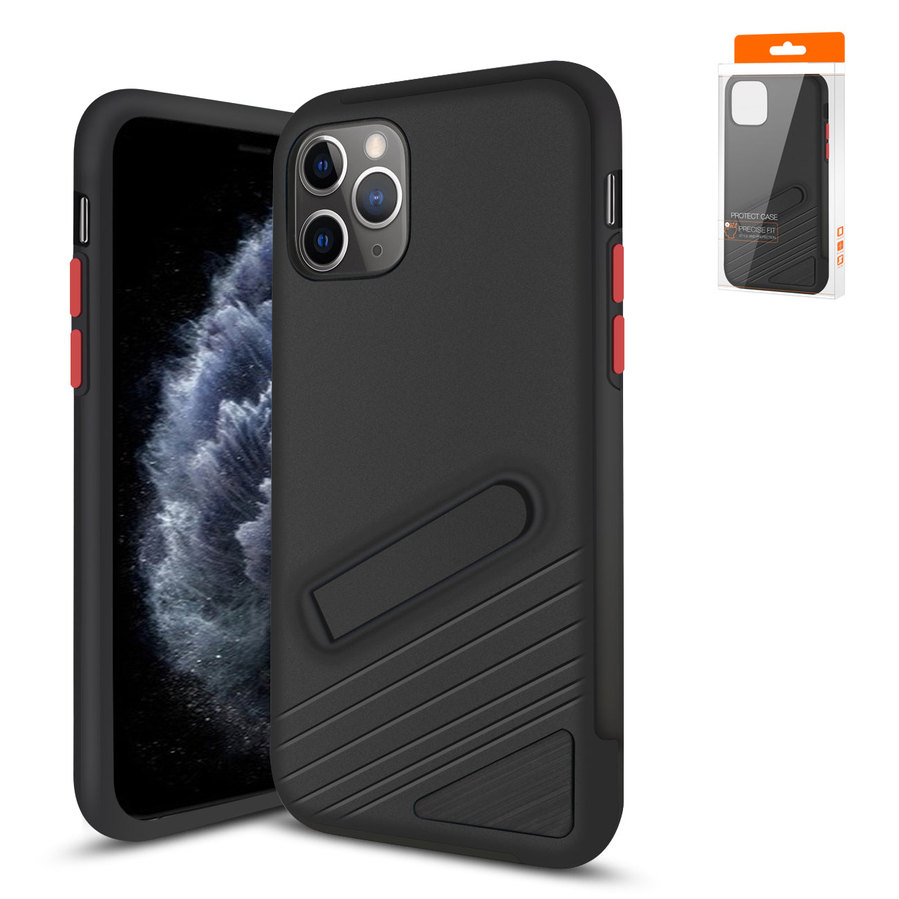 Cases Armor Apple iPhone 11 Pro Black Color