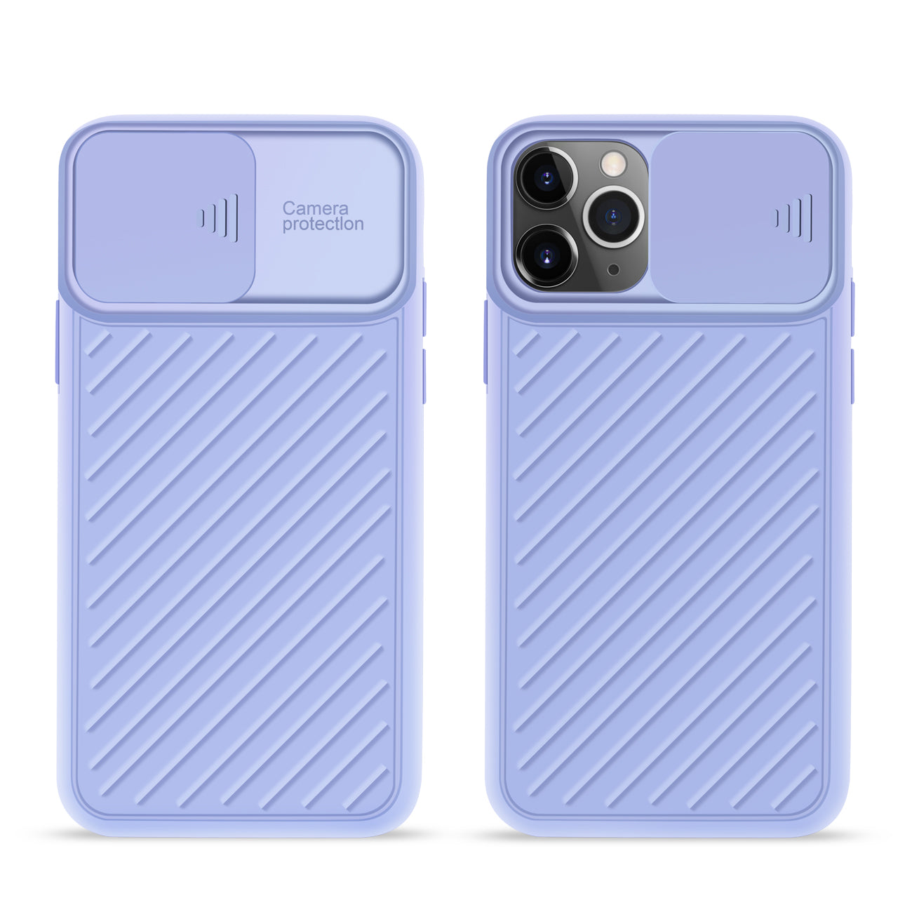 Camshield Series Case With Slide Camera CoverTpu Case For APPLE IPHONE 11 PRO MAX In Purple