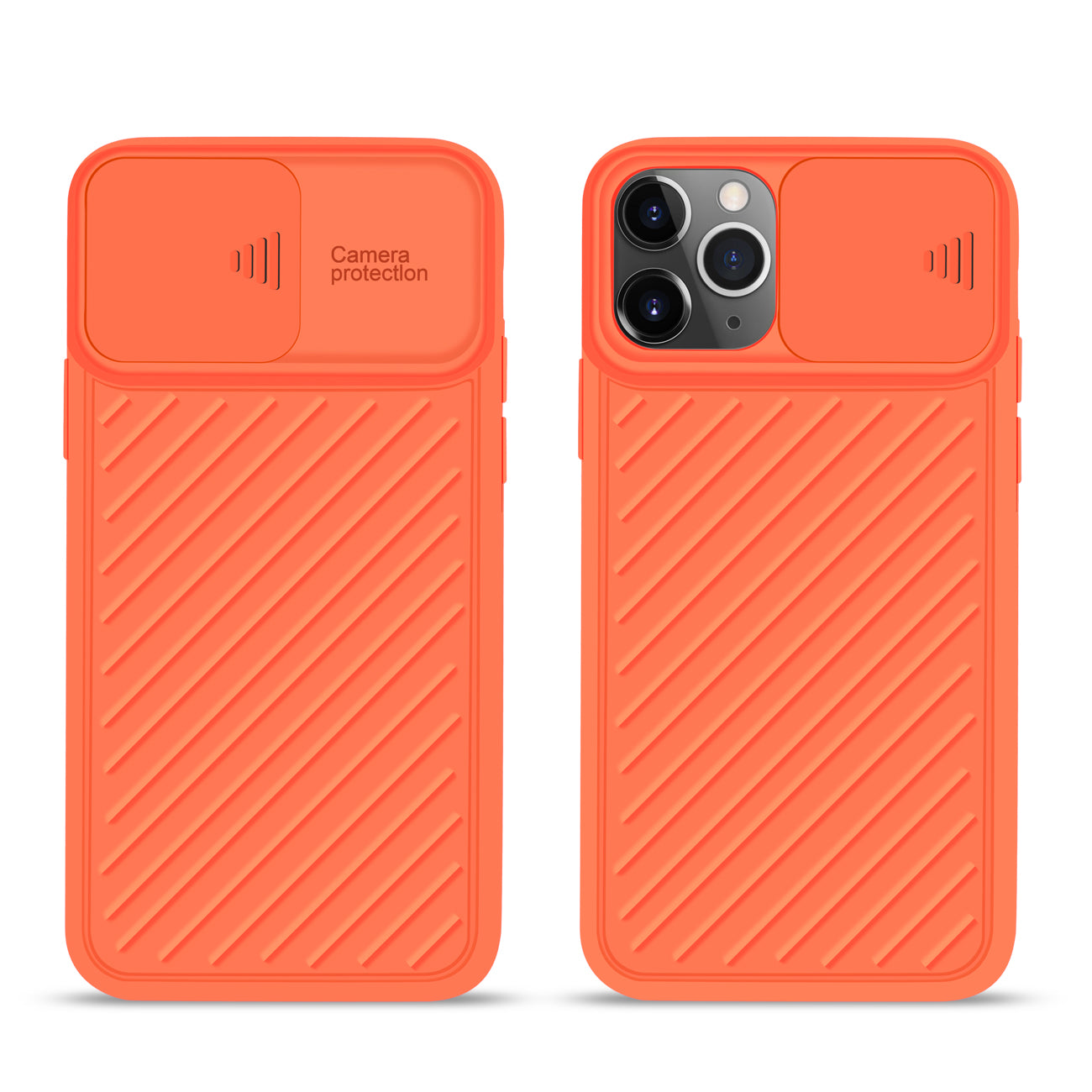 Camshield Series Case With Slide Camera CoverTpu Case For APPLE IPHONE 11 PRO In Orange