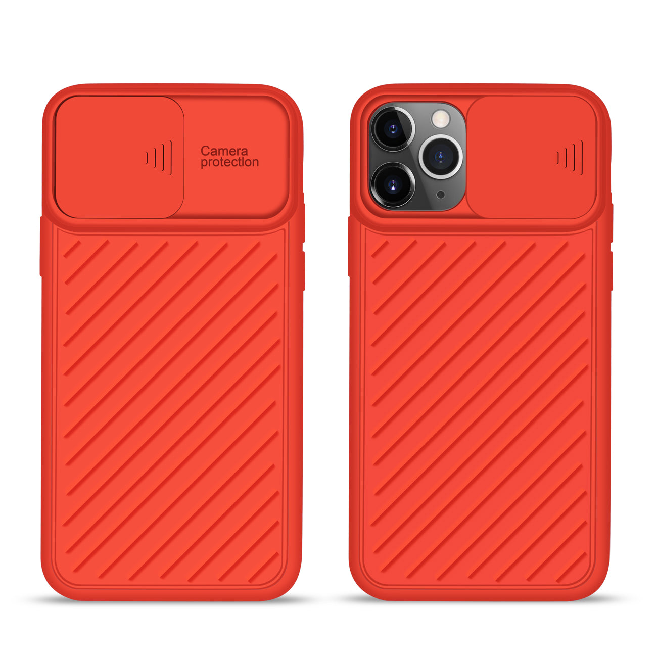 Camshield Series Case With Slide Camera CoverTpu Case For APPLE IPHONE 11 PRO In Red