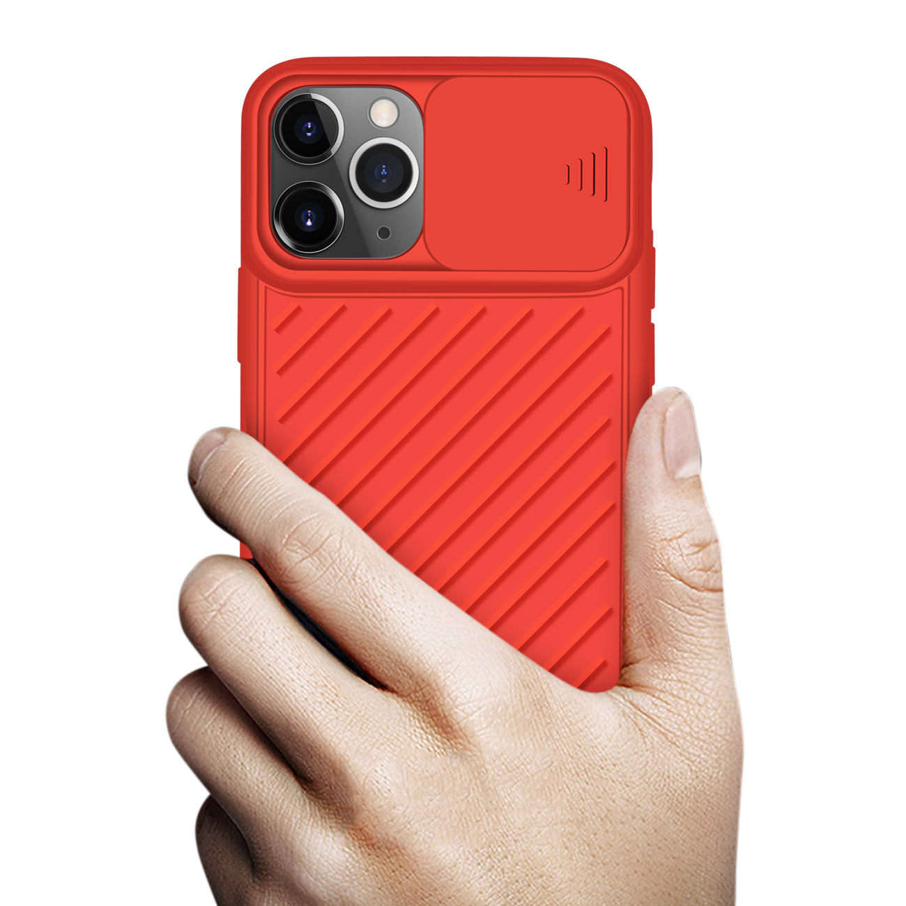 Camshield Series Case With Slide Camera CoverTpu Case For APPLE IPHONE 11 PRO In Red