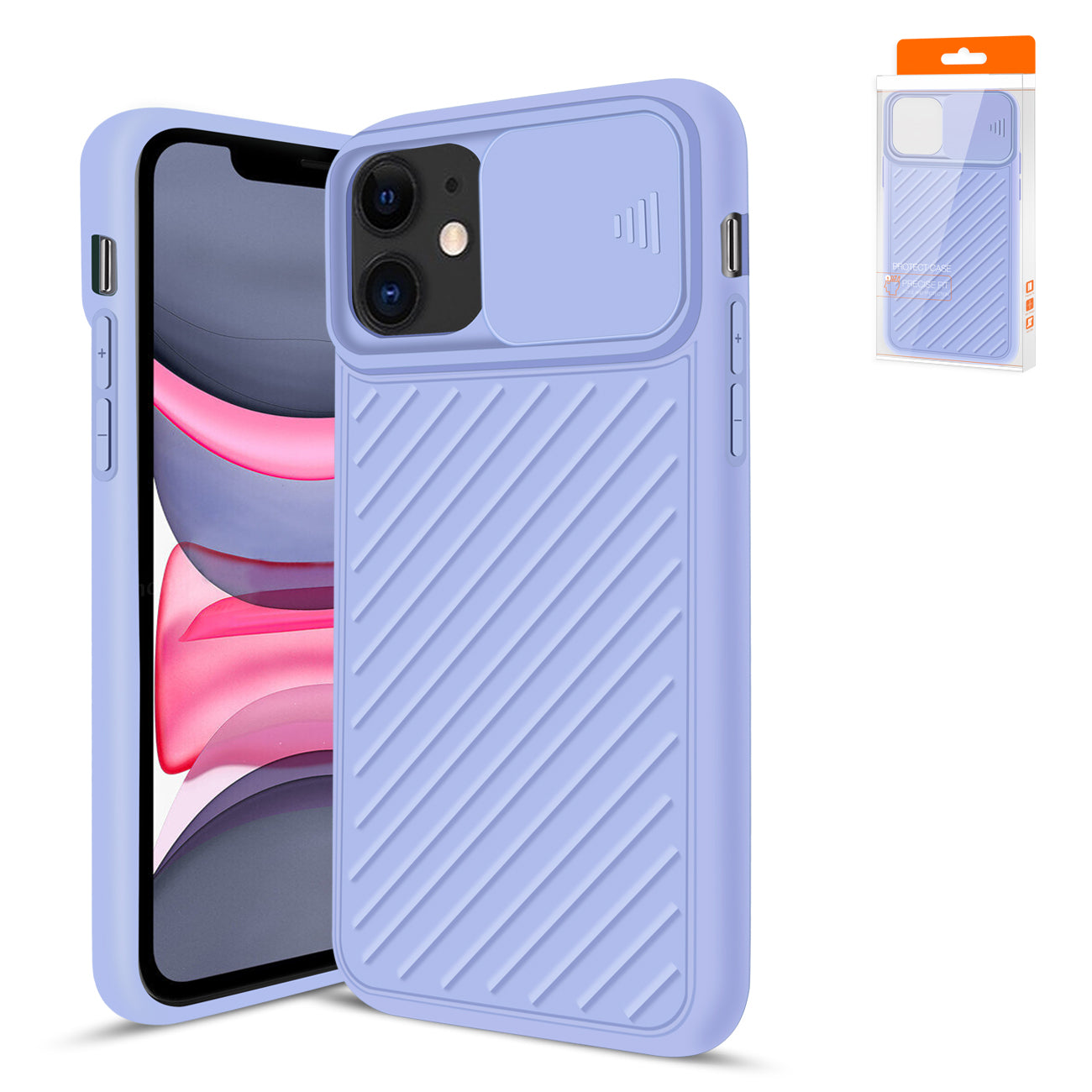Case TPU With Slide Camera Slim Stylish Protective CamShield Series iPhone 11