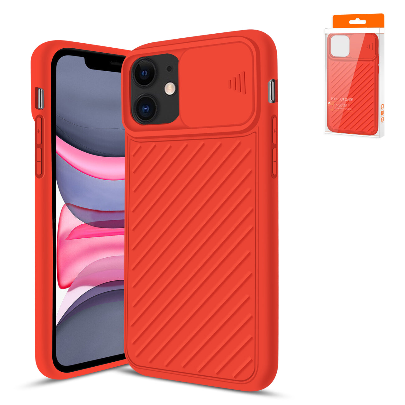 Case TPU With Slide Camera Slim Stylish Protective CamShield Series iPhone 11