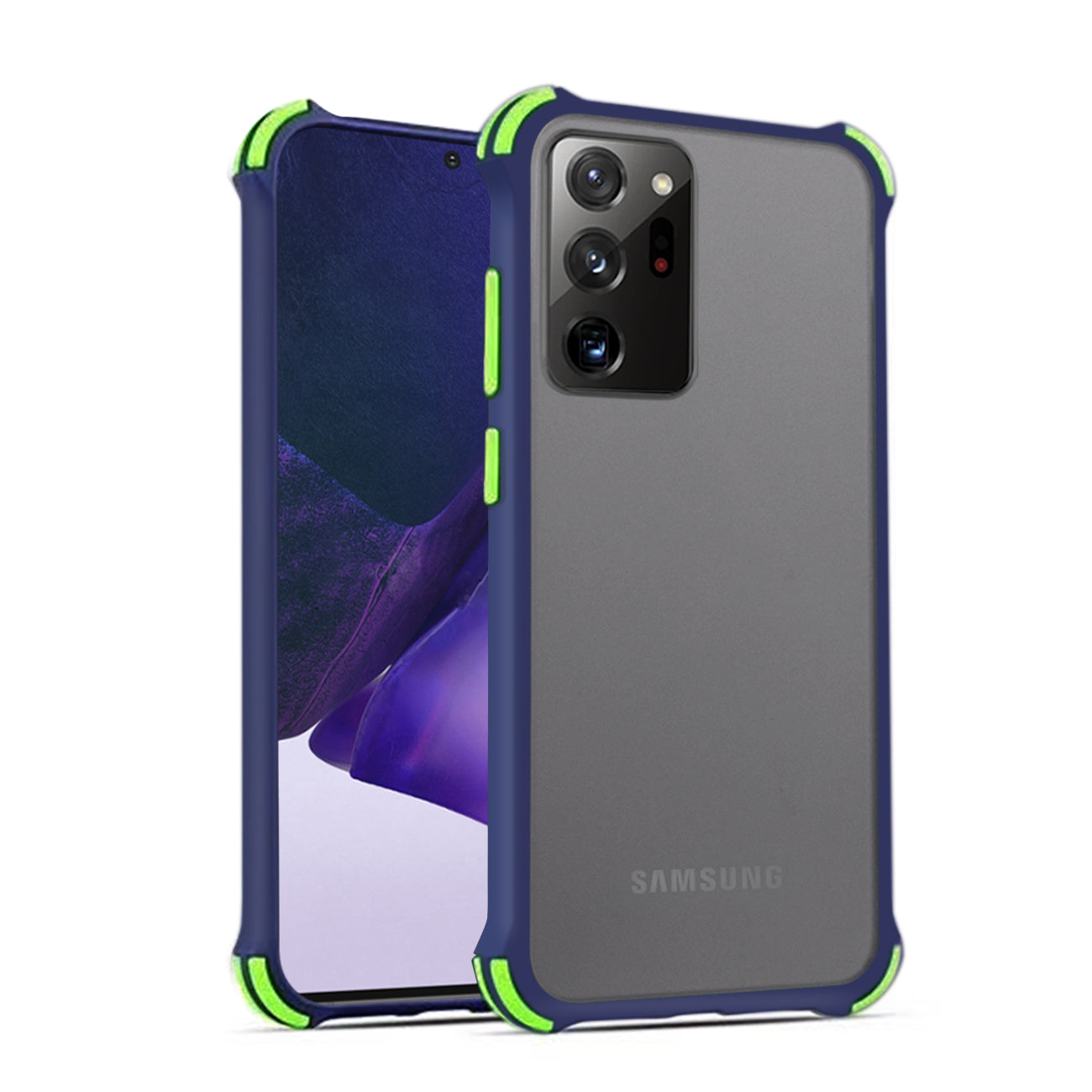 Case Bumper Samsung Galaxy Note 20 Ultra Blue Color