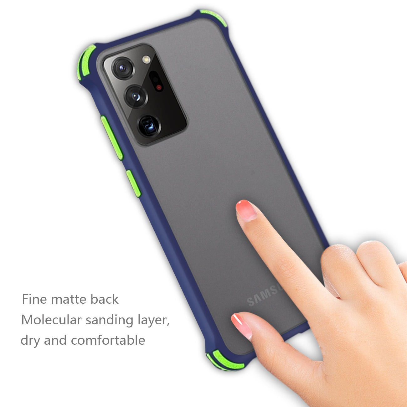 Case Bumper Samsung Galaxy Note 20 Ultra Blue Color