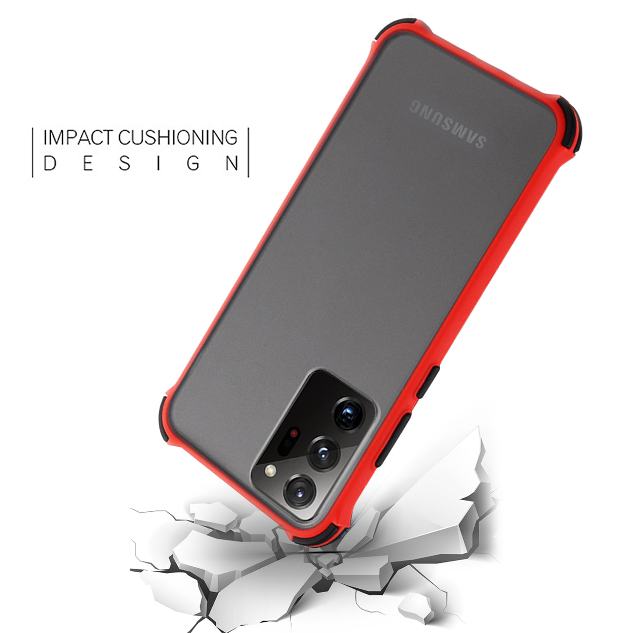 Bumper Case For SAMSUNG GALAXY NOTE 20 Ultra In Black