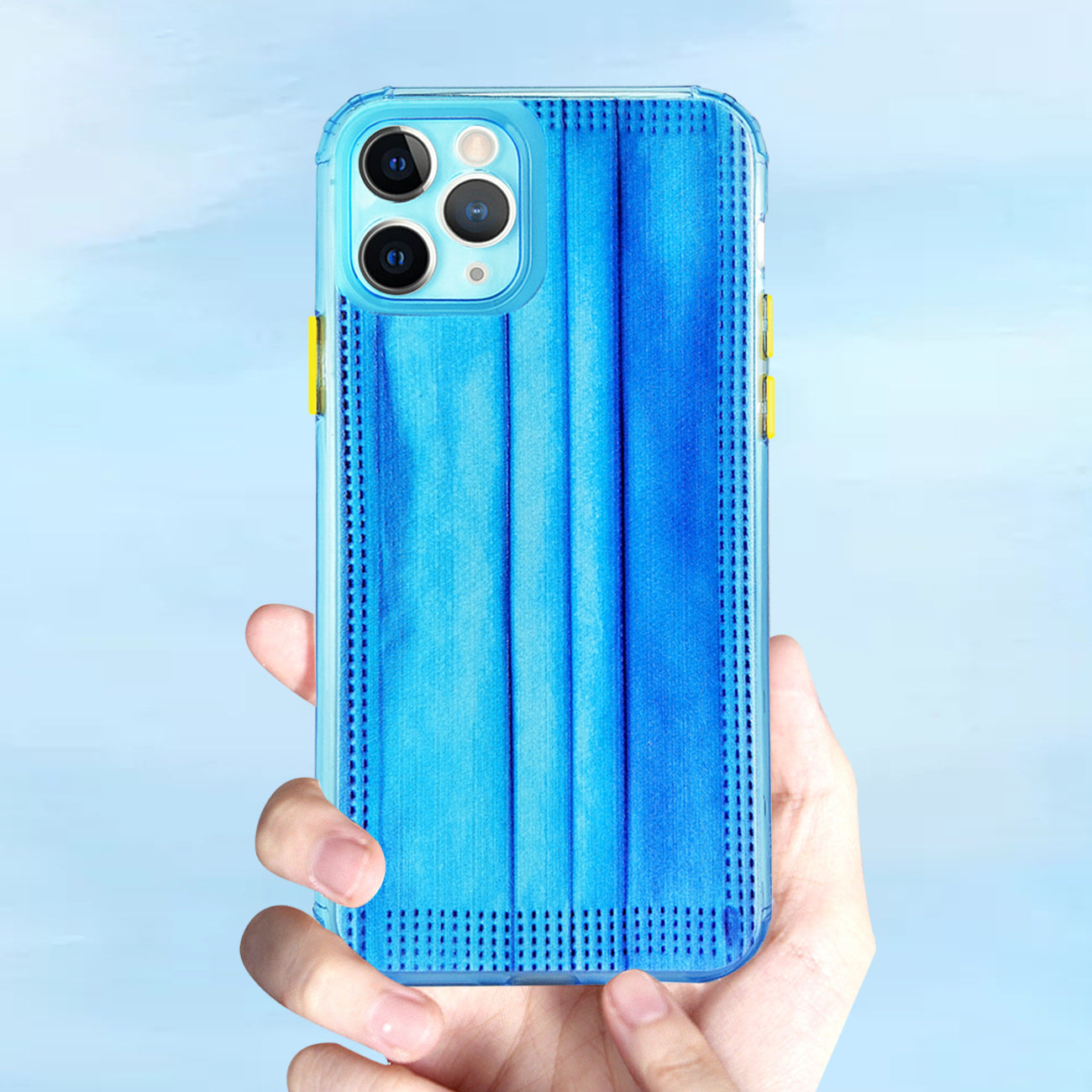 Phone Case With Mask Design iPhone 11 Pro