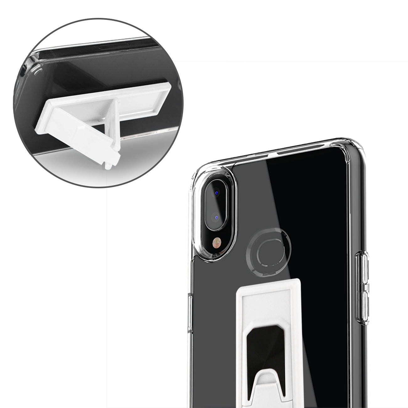 TPU Bumper Shockproof Case With Embedded Coil SAMSUNG GALAXY A10S In Blue