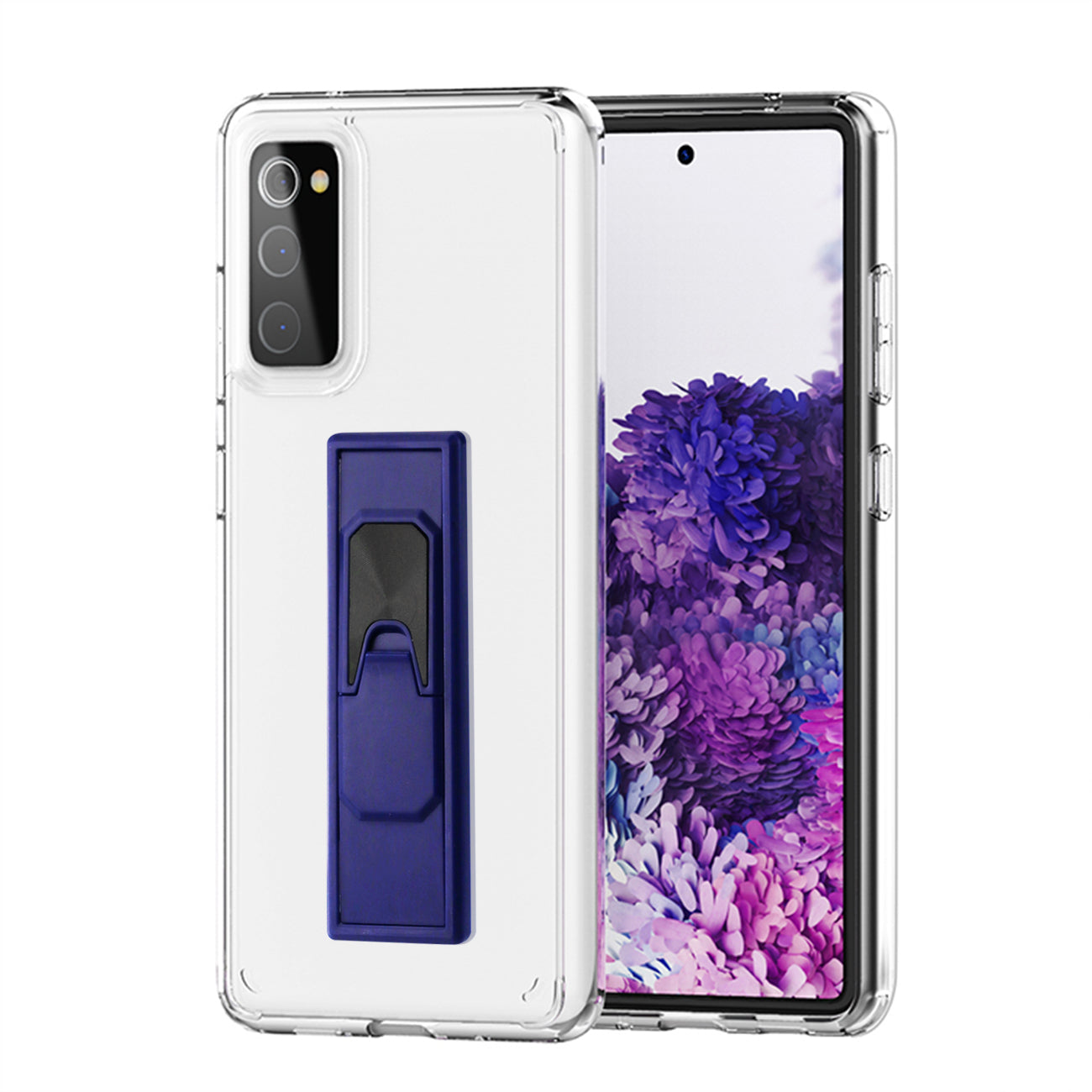 TPU Bumper Shockproof Case With Embedded Coil SAMSUNG GALAXY S20 FAN EDITION In Navy