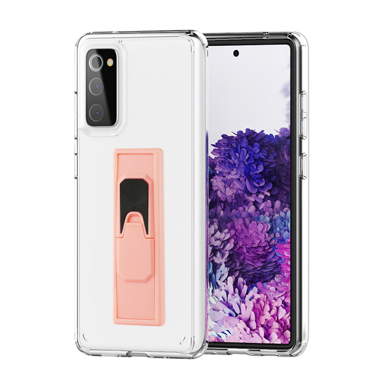 TPU Bumper Shockproof Case With Embedded Coil SAMSUNG GALAXY S20 FAN EDITION In Pink