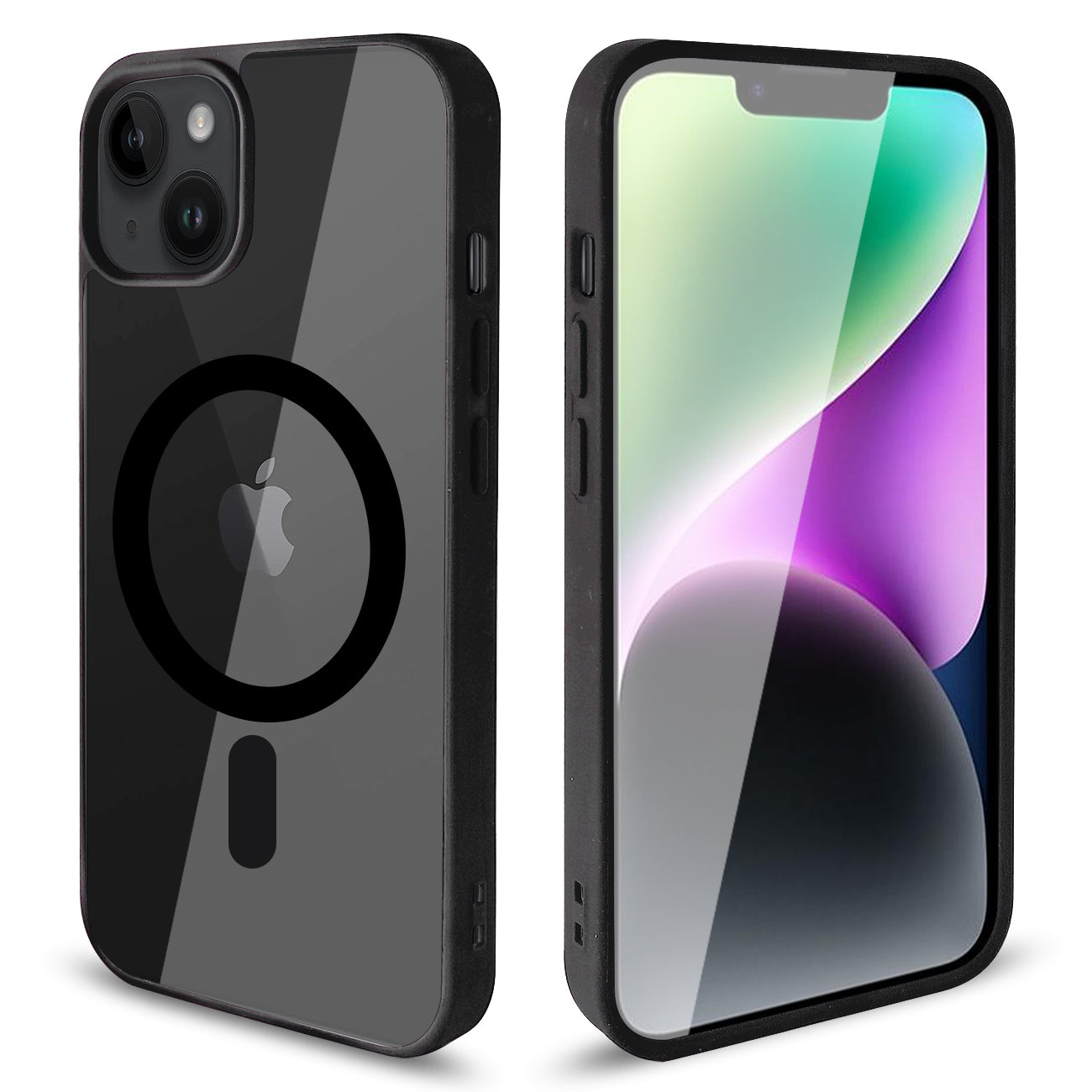 Phone Case Back Cover Magnetic Shell 2 In 1 iPhone 14 Plus Transparent