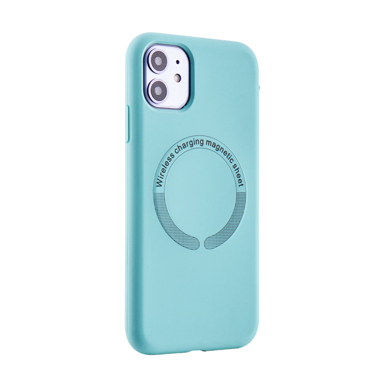 Phone Case Silicone Magnetic Wireless Charging iPhone 11