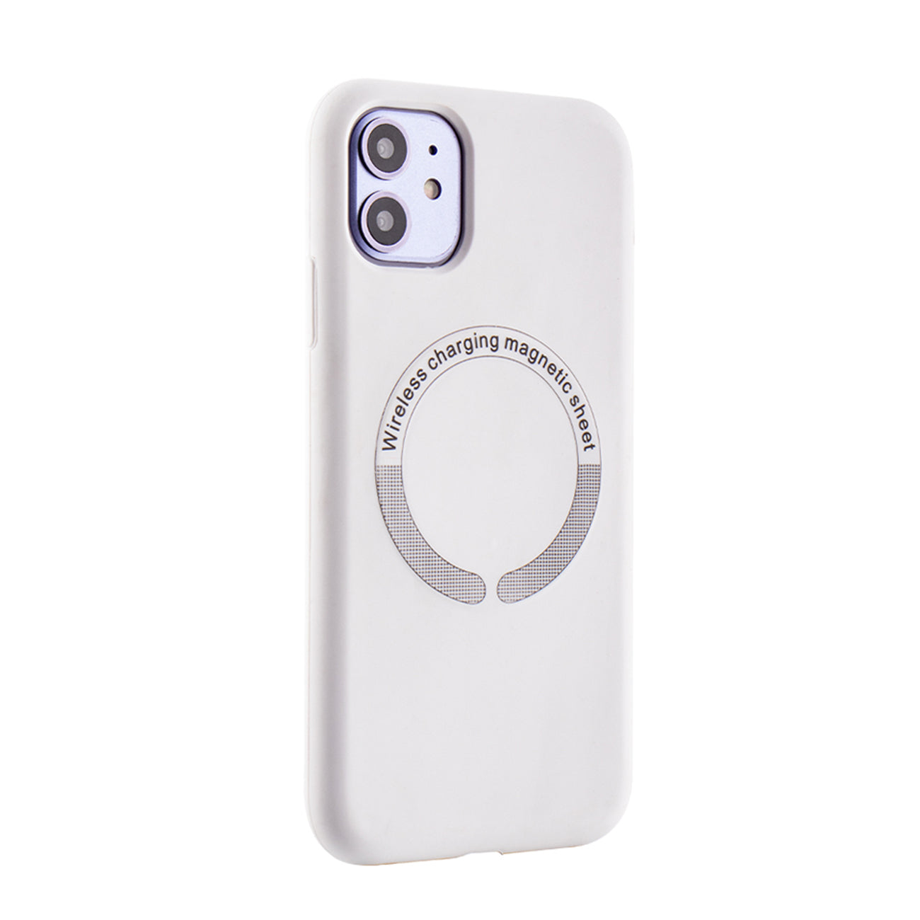 Phone Case Silicone Magnetic Wireless Charging iPhone 11