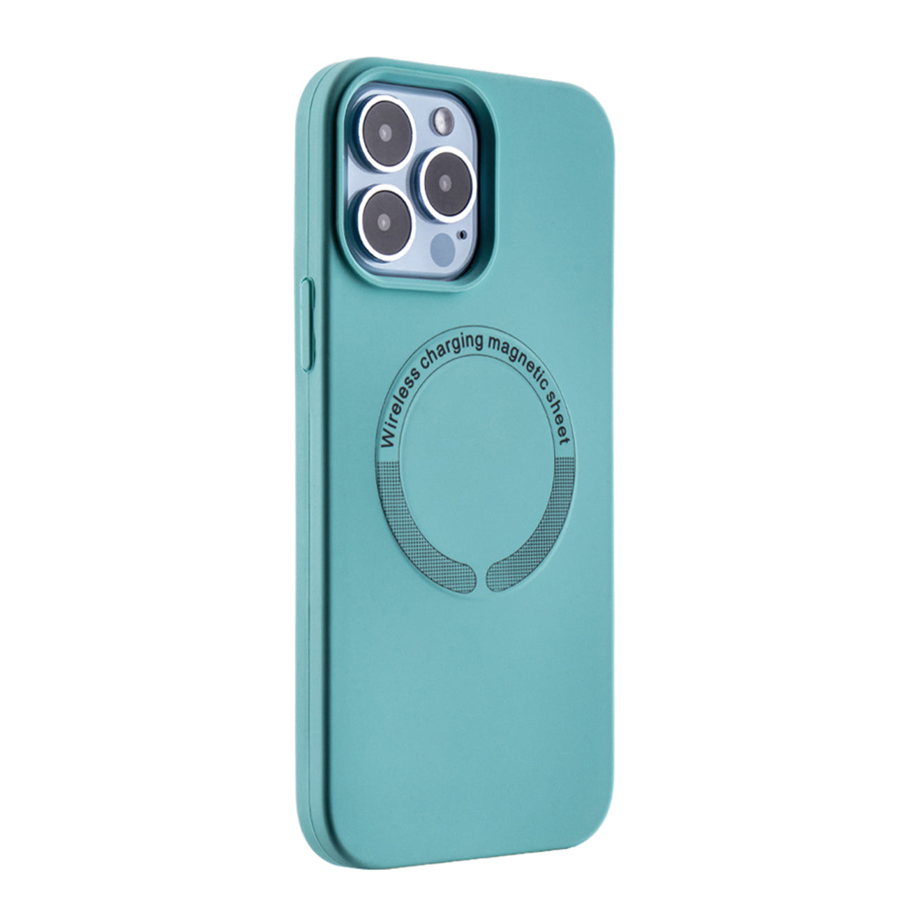 Magnetic Wireless Charging Silicone Mobile Phone Case for Iphone 13 PRO MAX