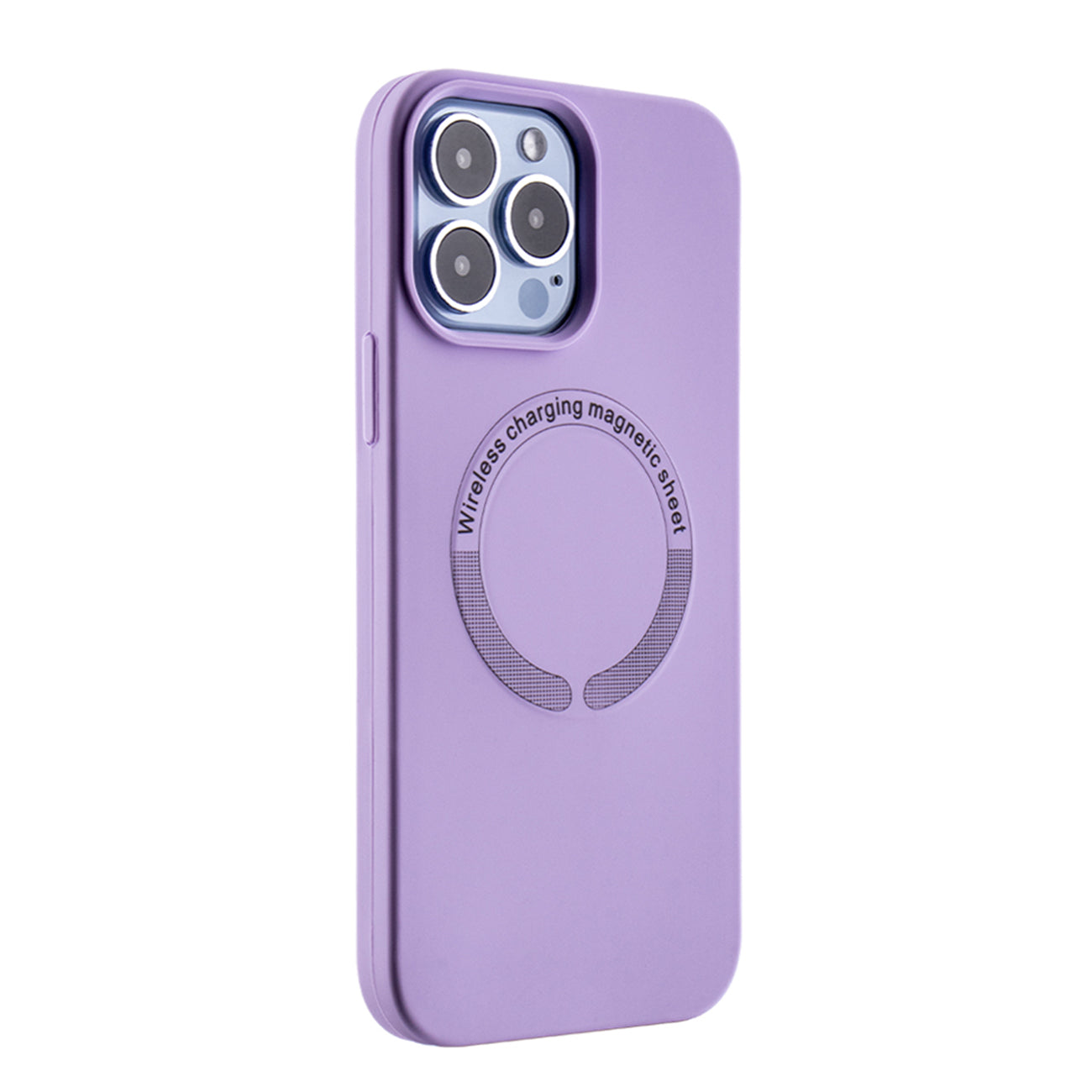 Magnetic Wireless Charging Silicone Mobile Phone Case for Iphone 13 PRO MAX
