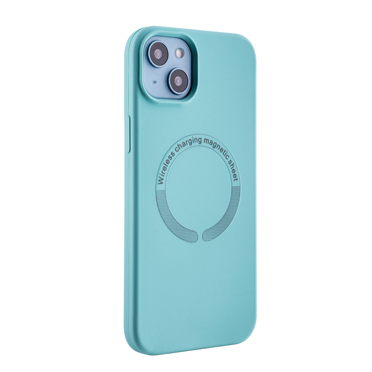 Phone Case Silicone Magnetic Wireless Charging iPhone 14 Plus