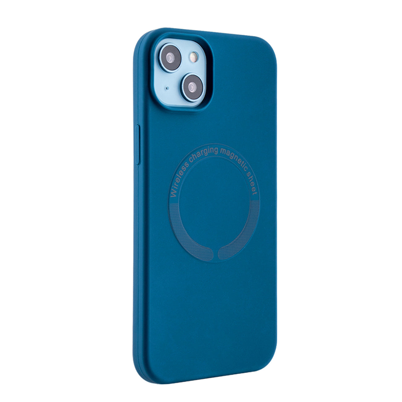 Phone Case Silicone Magnetic Wireless Charging iPhone 14 Plus