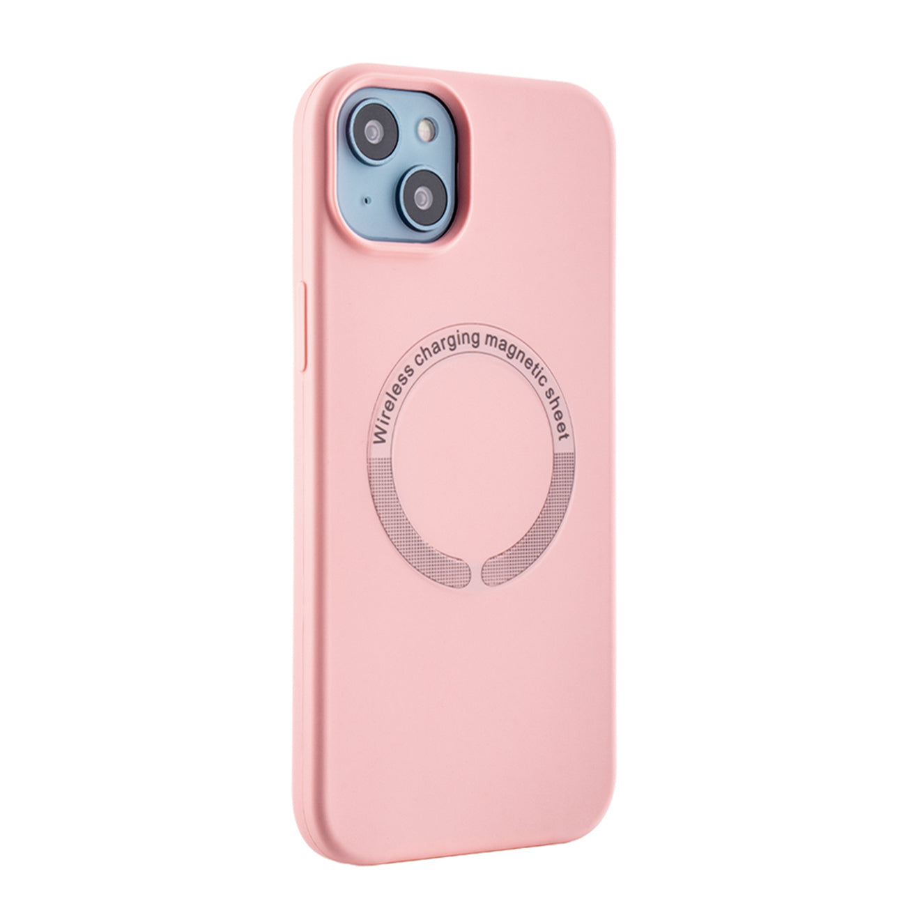 Phone Case Silicone Magnetic Wireless Charging iPhone 14 Plus