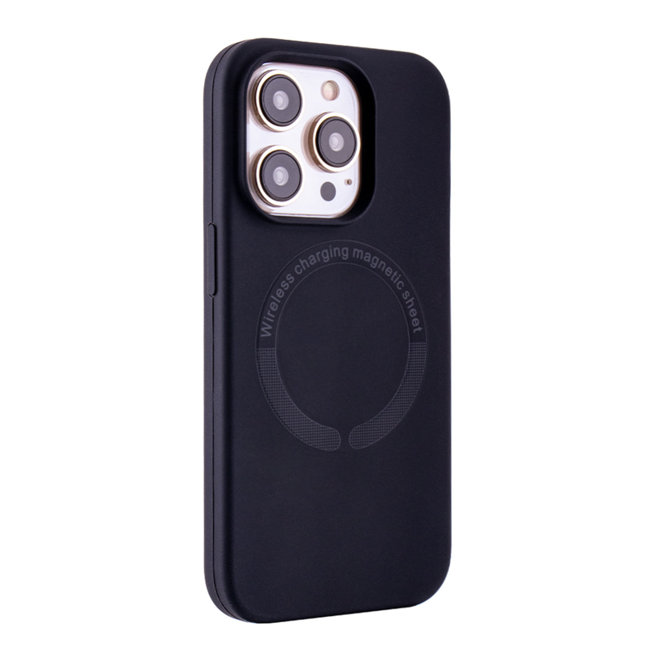 Phone Case Silicone Magnetic Wireless Charging iPhone 14 Pro