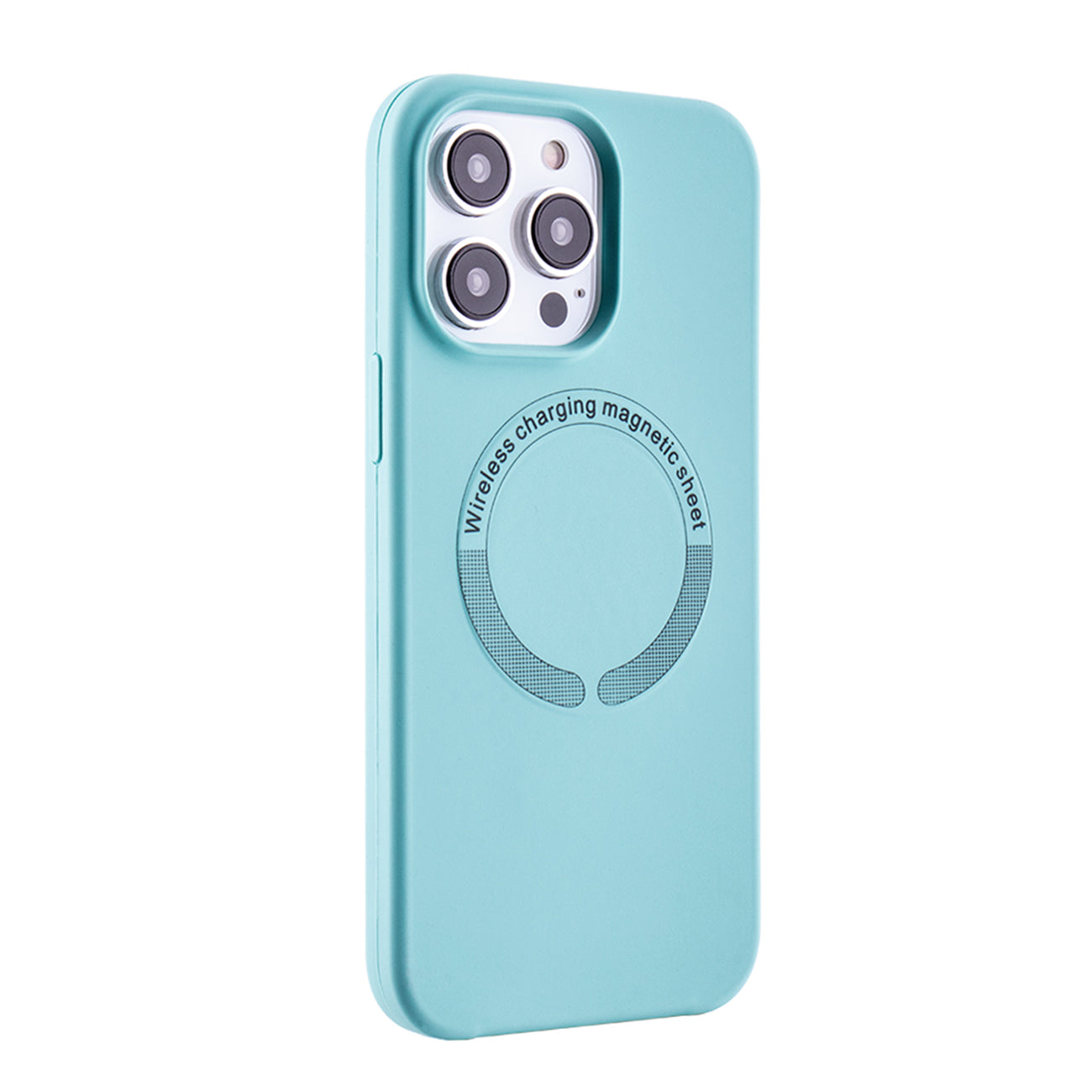 Magnetic Wireless Charging Silicone Mobile Phone Case for Iphone 14 Pro Max