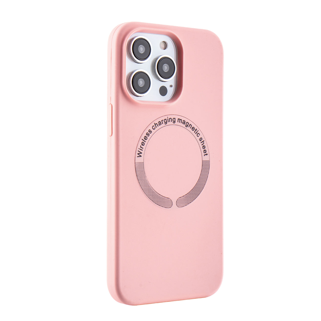 Magnetic Wireless Charging Silicone Mobile Phone Case for Iphone 14 Pro Max