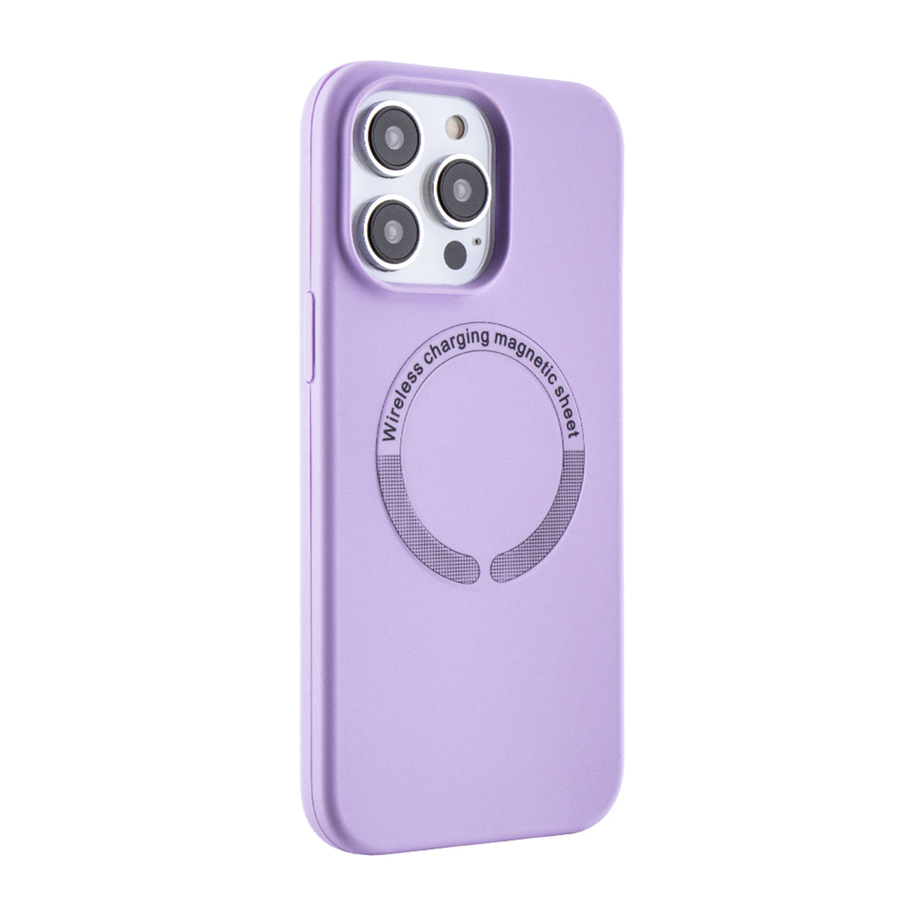 Magnetic Wireless Charging Silicone Mobile Phone Case for Iphone 14 Pro Max
