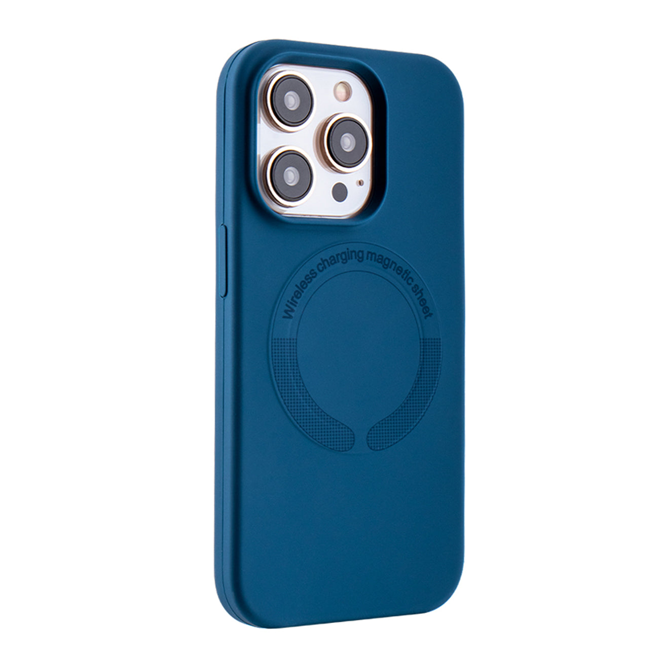 Phone Case Silicone Magnetic Wireless Charging iPhone 14 Pro