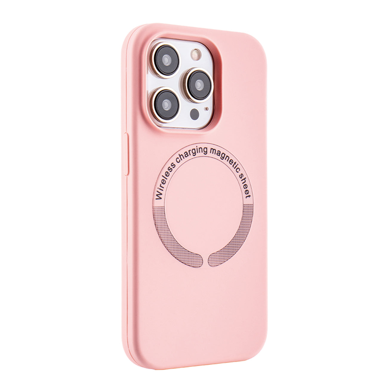 Phone Case Silicone Magnetic Wireless Charging iPhone 14 Pro
