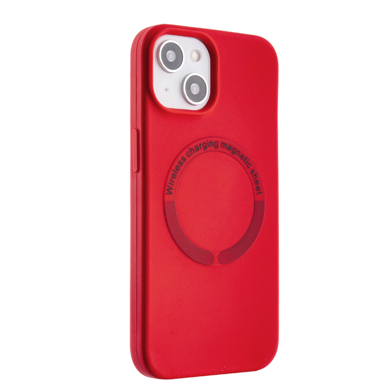 Phone Case Silicone Magnetic Wireless Charging iPhone 14