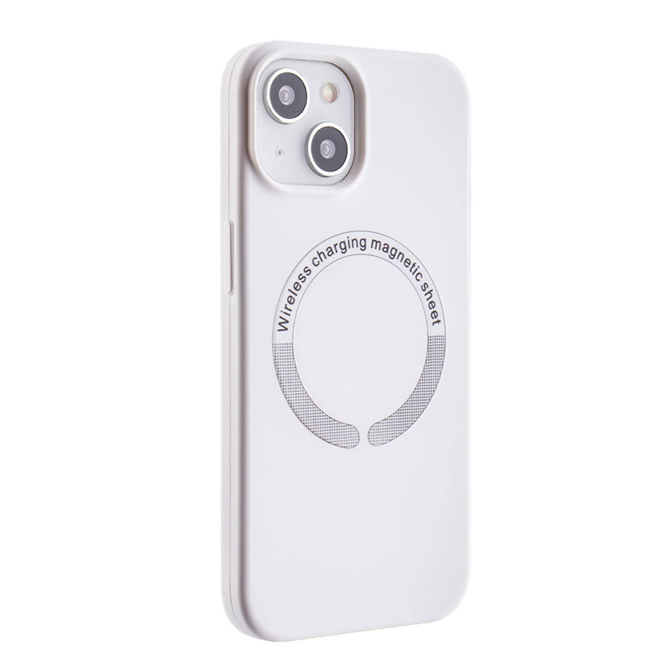 Phone Case Silicone Magnetic Wireless Charging iPhone 14