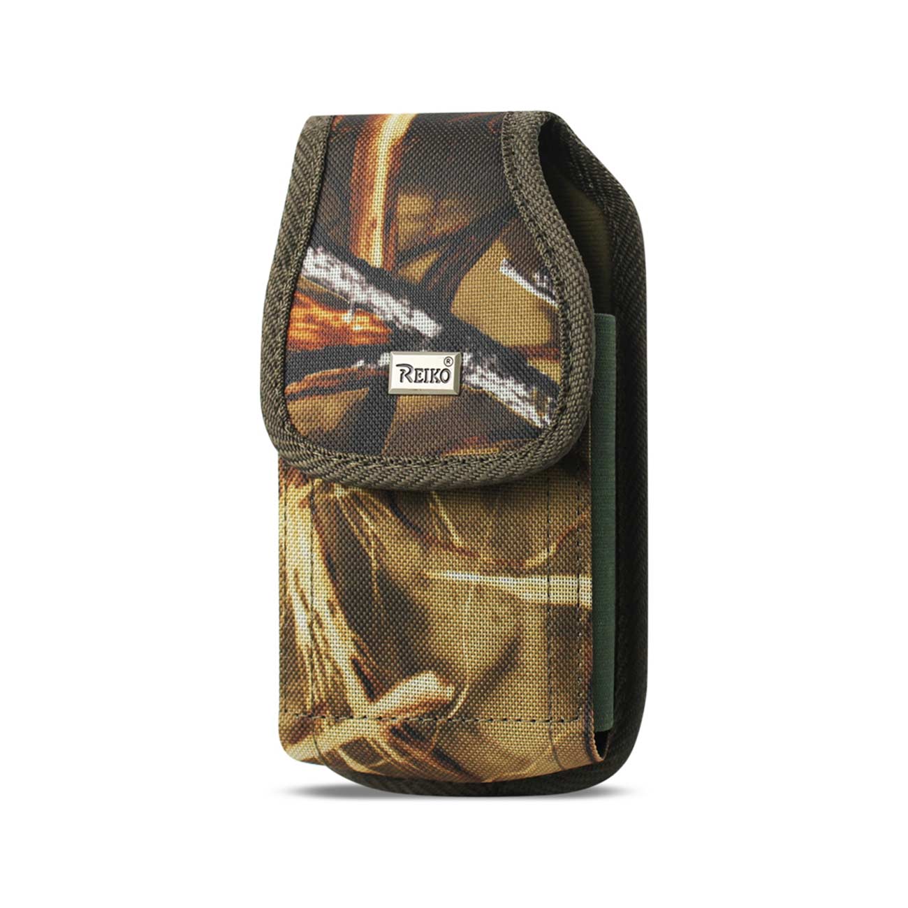 Vertical Rugged Pouch/Phone Holster With Velcro Closure Camouflage In Poly Bag Packaging