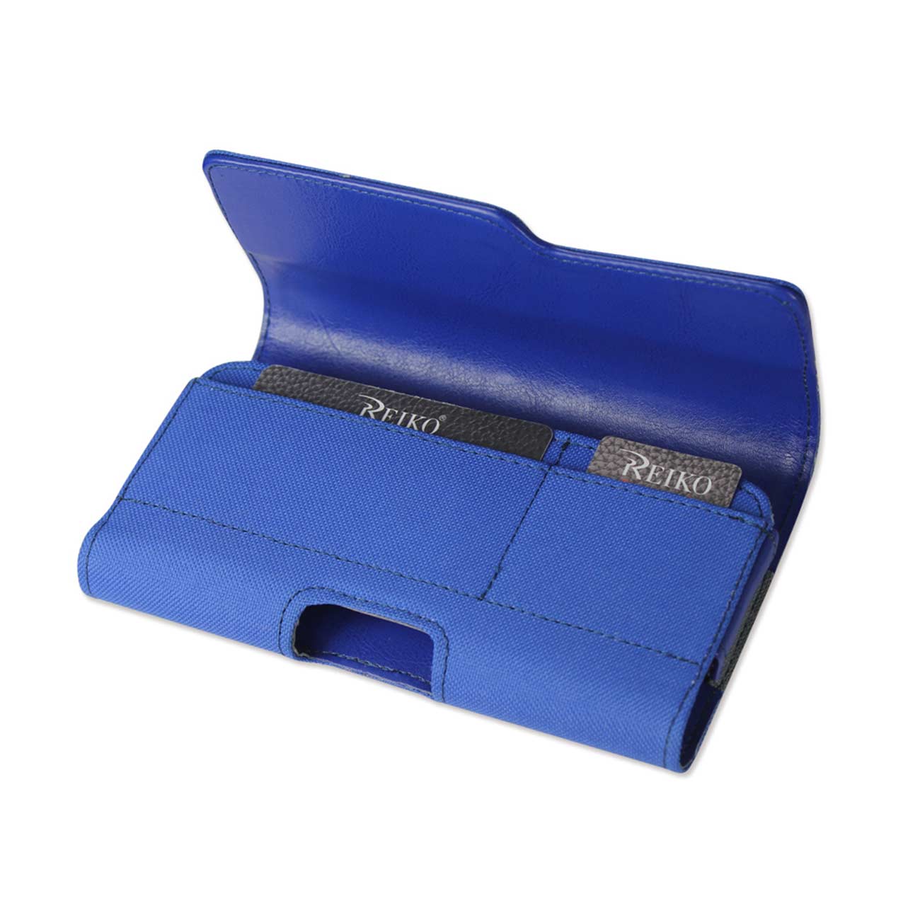 Pouch/ Phone Holster Rugged Horizontal With Z Lid Pattern Navy Color