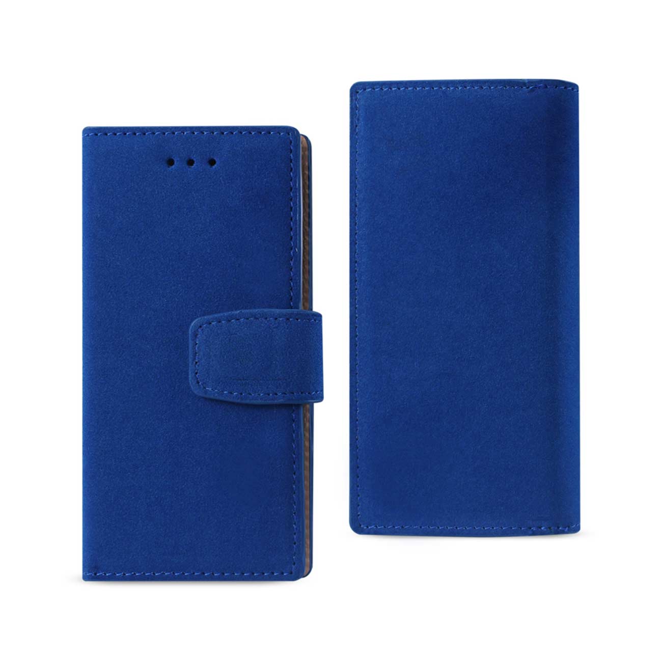 Wallet Case Doeskin With RFID Card Protection iPhone 7/ 8/ SE2 Navy Color