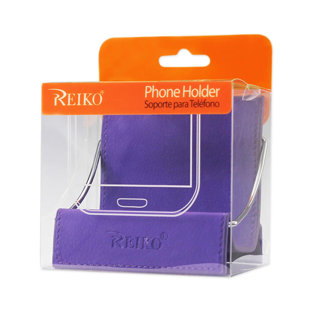 UNIVERSAL PHONE STAND HOLDER IN PURPLE