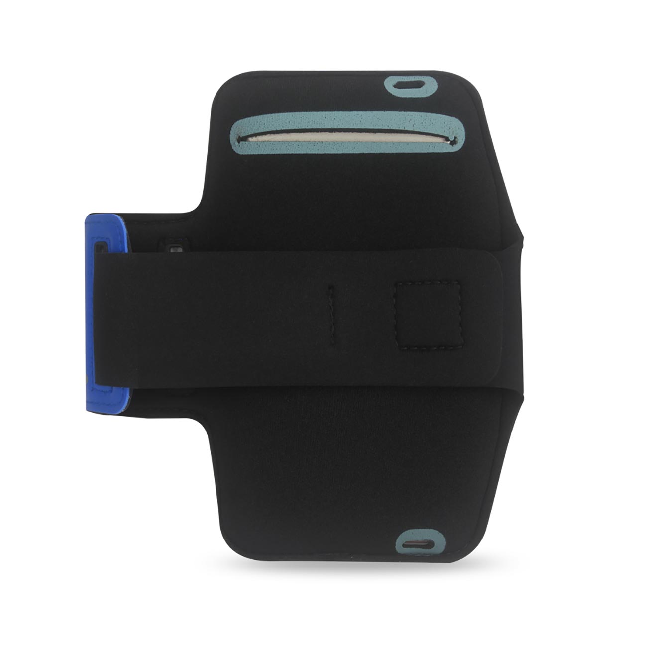 Case Touch Screen With Running Armband Reiko 5.4X2.65X0.35 Inches Navy Color