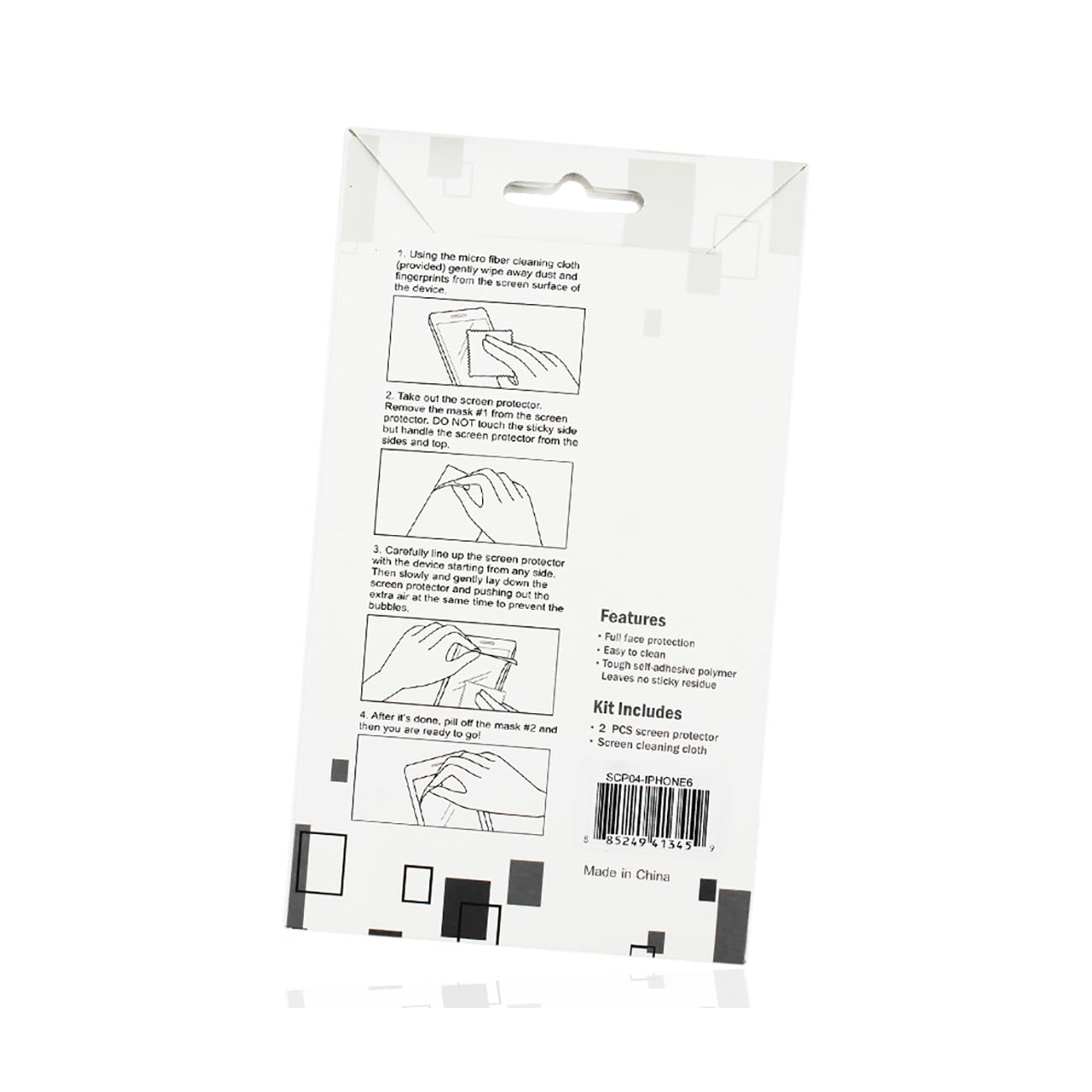 Privacy Screen Protector iPhone 6 Clear