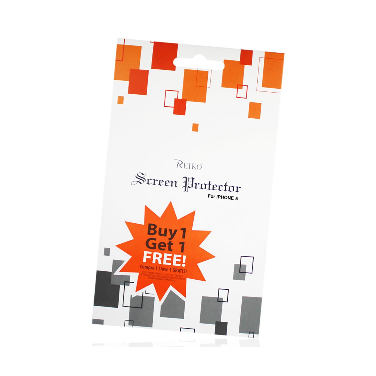 Screen Protector iPhone SE/ 5S/ 5 Two Pieces Clear